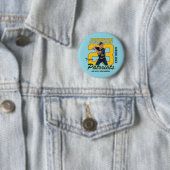 Benutzerdefinierte Fotospielernummer Baseball-Spor Button (Beispiel)