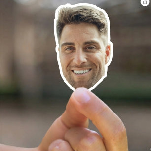 Benutzerdefinierte Fotosticker Personalisierter Bi Aufkleber