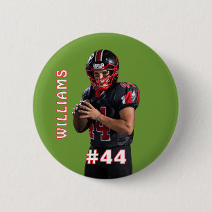 Benutzerdefinierte Fototaste für Sport / Stift Fuß Button