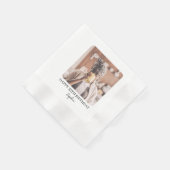 Benutzerdefinierte Fototücher, Personalisierte Geb Serviette (Ecke)