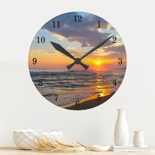 Benutzerdefinierte Fotouhr für die Wand Runde Wanduhr