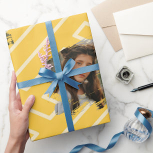 Benutzerdefinierte Fotovorlage Griechische Inspira Geschenkpapier