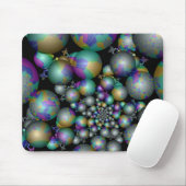 Benutzerdefinierte Fractal-Mauspad Mousepad (Mit Mouse)