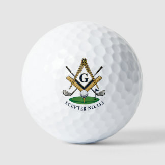 Benutzerdefinierte Freimaurer-Golfbälle Golfball