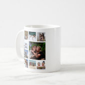 Benutzerdefinierte Freundin-Foto-Collage Kaffeetasse (Vorderseite Links)