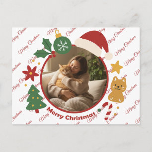 Benutzerdefinierte Frohe Weihnachten Feiertags-Fot