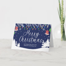 Benutzerdefinierte Frohe Weihnachten Festliche Bla