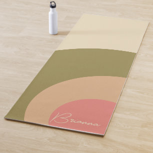 Benutzerdefinierte Frühlingsfarben Yogamatte