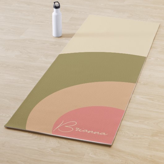 Benutzerdefinierte Frühlingsfarben Yogamatte (Beispiel)