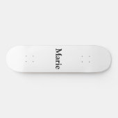 benutzerdefinierte fügen Sie den Namen personalisi Skateboard (Horizontal)