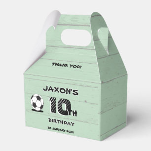 Benutzerdefinierte Fußball-Geburtstagsgeschenkbox  Geschenkschachtel