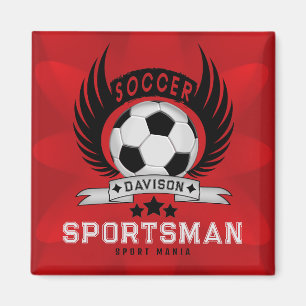Benutzerdefinierte Fußball-Geschenke Magnet
