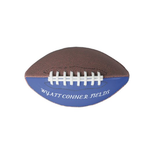 Benutzerdefinierte Fußball-Optionen für personalis Football (Vorderseite)