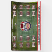 Benutzerdefinierte Fußballmannschaft Banner (Vertikal)