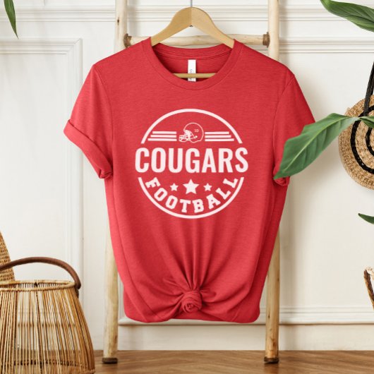 Benutzerdefinierte Fußballmannschaft mit Name des  Tri-Blend Shirt