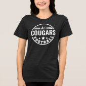 Benutzerdefinierte Fußballmannschaft mit Name des  Tri-Blend Shirt (Vorderseite)