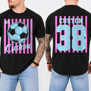 Benutzerdefinierte Fußballmutter mit Teamname Numm T-Shirt