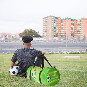 Benutzerdefinierte Fußballtasche Personalisierte Duffle Bag