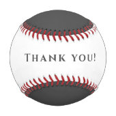 Benutzerdefinierte Gastgeschenk Hochzeit Baseball (Rückseite)