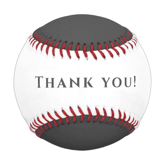 Benutzerdefinierte Gastgeschenk Hochzeit Baseball (Rückseite)