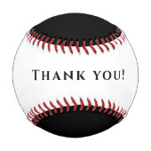 Benutzerdefinierte Gastgeschenk Hochzeit Baseball (Rückseite)