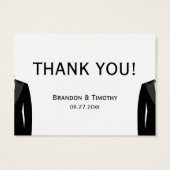 Benutzerdefinierte Gastgeschenk Hochzeit für Schwa (Rückseite)