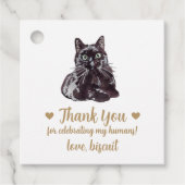 Benutzerdefinierte Gastgeschenk Hochzeit-Tags für Geschenkanhänger (Vorderseite)