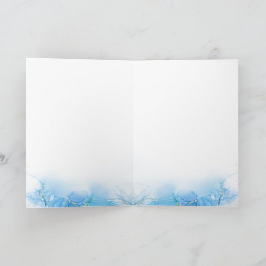 Benutzerdefinierte Geburtstag zodiac virgo Sternze Dankeskarte (Innenseite)