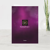 Benutzerdefinierte Geburtstagskarte Beste Mama je Dankeskarte (Rückseite)