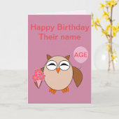 Benutzerdefinierte Geburtstagskarte Karte (Gelbe Blume)