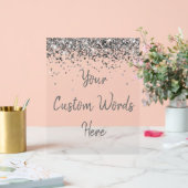 Benutzerdefinierte Geburtstagspartei Personalisier Acrylschild (Hochzeit)