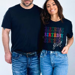 Benutzerdefinierte Geburtstagspartmannschaft-Squad T-Shirt<br><div class="desc">Erleben Sie die Geburtstagsfeiern mit unserem Custom Birthday Party Team Squad oder Crew Matching T - Shirt, speziell für das Geburtstagsmädchen und ihre Umgebung entwickelt. Das Geburtstagsmädchen Shirt nimmt die Bühne in der Mitte ein, geschmückt mit einem festlichen Design, das sie zur Königin der Feier erklärt. Es ist nicht nur...</div>