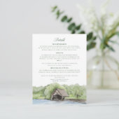 Benutzerdefinierte Gehäusekarte Begleitkarte (Stehend Vorderseite)