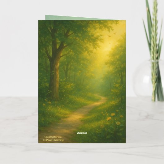 Benutzerdefinierte geklappte Abschluss-Karte Asiat Dankeskarte (Rückseite)