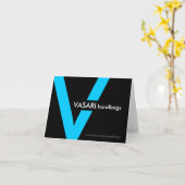 Benutzerdefinierte geklappte Mitteilungskarten (Gelbe Blume)