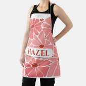 Benutzerdefinierte Gemusterte florale Schürze (InSitu)