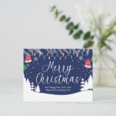 Benutzerdefinierte geschäftliche Frohe Weihnachten (Stehend Vorderseite)
