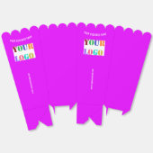 Benutzerdefinierte Geschäfts-Werbe-Popcorn-Boxen m Geschenkschachtel (Ungeklappt)