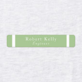 Benutzerdefinierte Geschäftsbereiche mit grünen un Etiketten (Design 2)