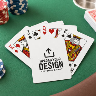 Benutzerdefinierte Geschäftsfirma Personalisiert Spielkarten