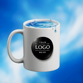 Benutzerdefinierte Geschäftslogo-Branded-Kaffeetas Kaffeetasse