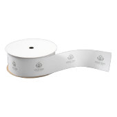 Benutzerdefinierte Geschäftslogo-Verpackung Ripsband (Spule)