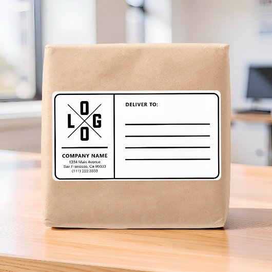 Benutzerdefinierte Geschäftsversandadresse mit Log