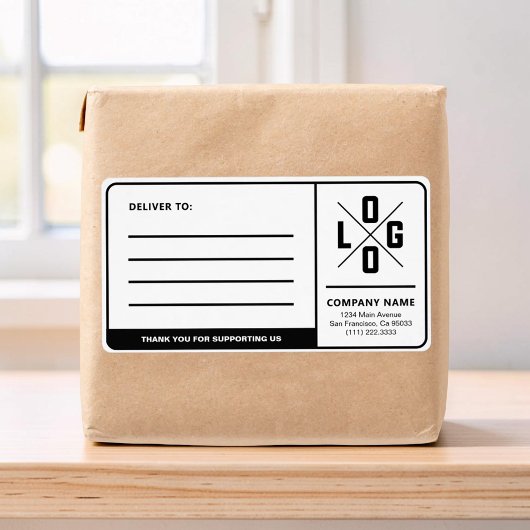 Benutzerdefinierte Geschäftsversandadresse mit Log