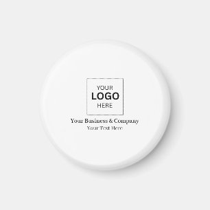 Benutzerdefinierte Geschäftsvorlagen-Logo Magnet