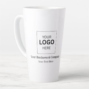 Benutzerdefinierte Geschäftsvorlagen-Logo Milchtasse