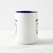 Benutzerdefinierte Geschäftswerbung Tasse (Zentrum)