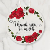 Benutzerdefinierte Geschenkanhänger (Rückseite)