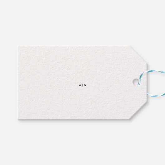 Benutzerdefinierte Geschenkanhänger (Vorderseite (Horizontal))