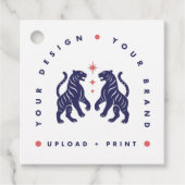 Benutzerdefinierte Geschenkanhänger | Ihr Design-U (Vorderseite)